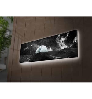 LED-Bild auf Leinwand – Mehrfarbig