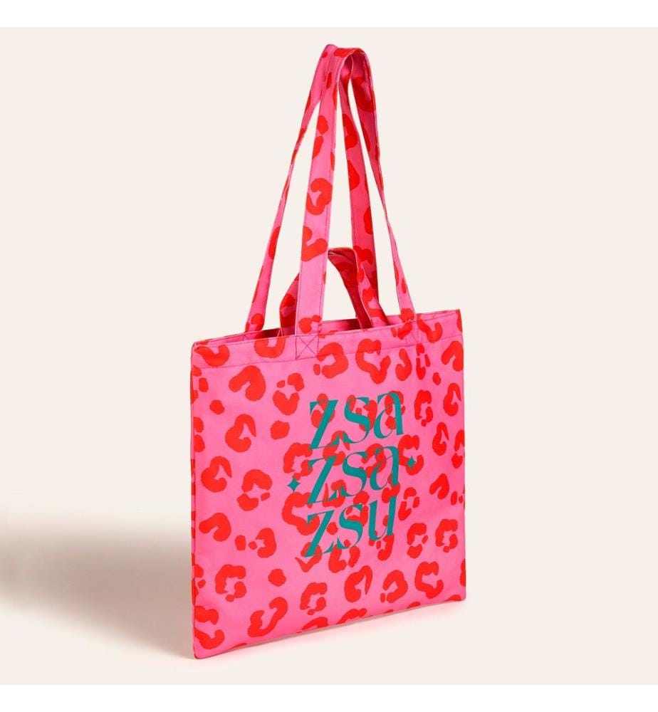 Tragetasche, Rosa, 100% BAUMWOLLE