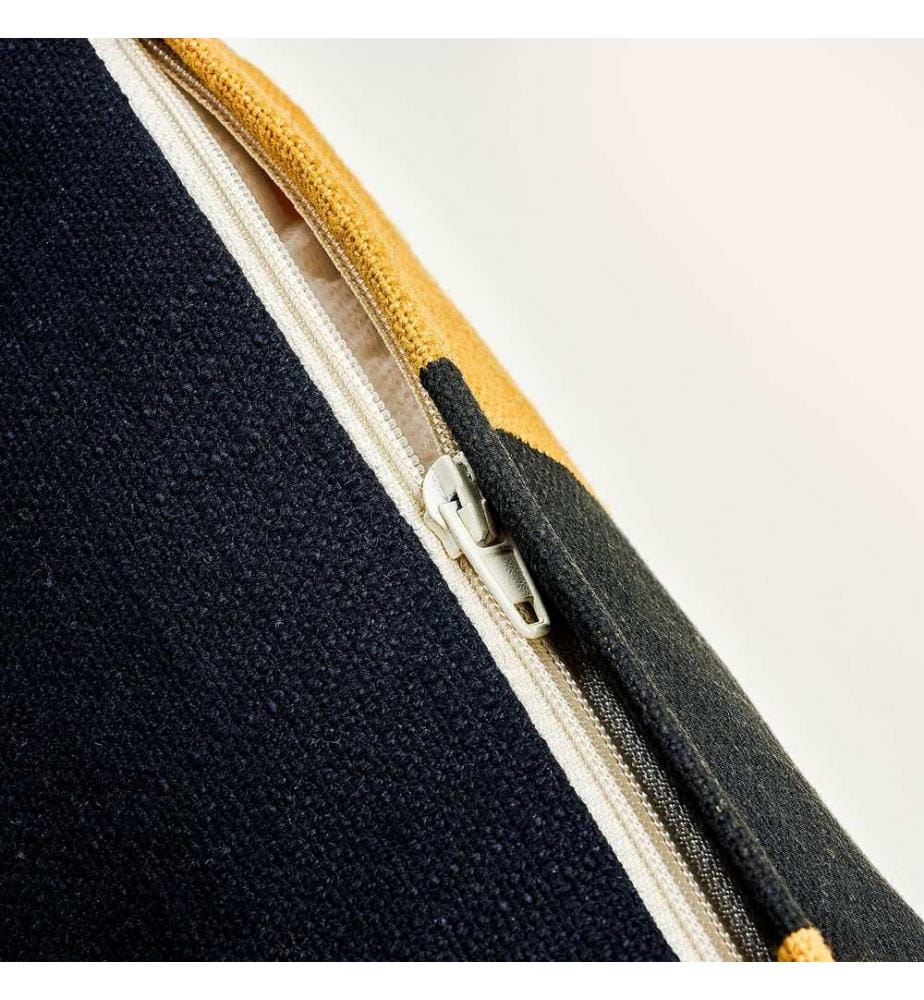 Cuscino nero, 100% cotone