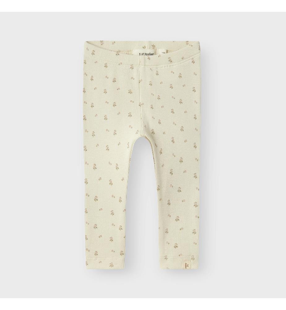 Leggings - Turtledove Flower