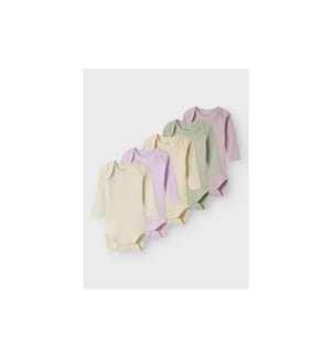 5er-Pack Bodysuits Winsome Orchid für Babys – Mehrfarbig