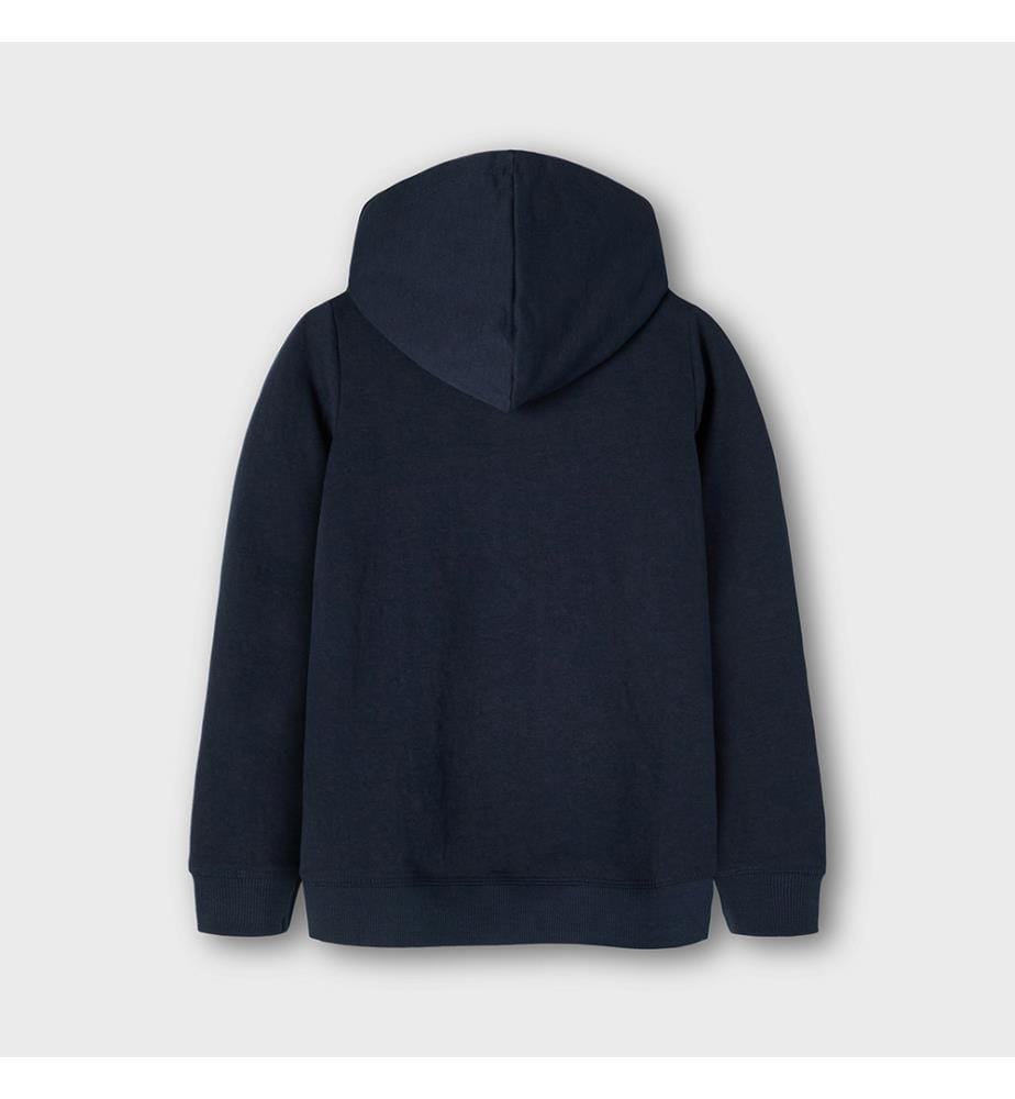Strickjacke aus Molton - Dark Sapphire