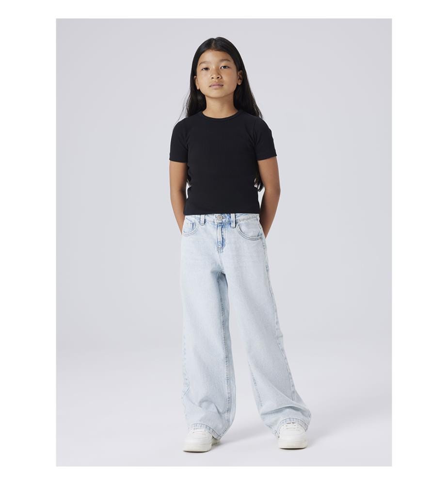 Jeans - Hellblauer Denim