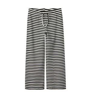 Hose - Schwarz mit strahlendem Weiss
