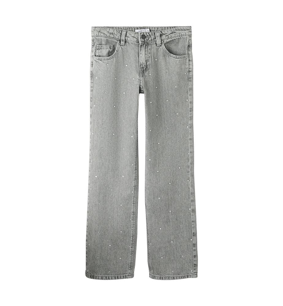 Jeans - Hellgrauer Denim