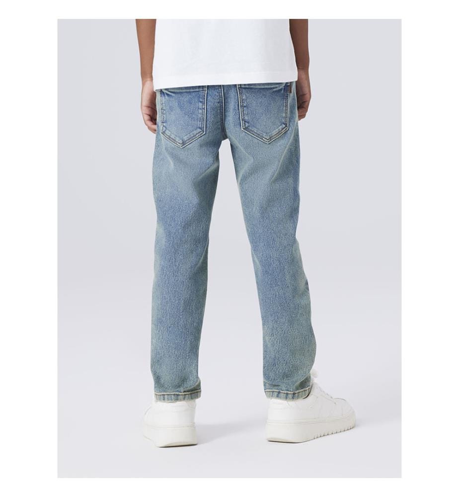 Jeans - Mittelblauer Vintage-Denim