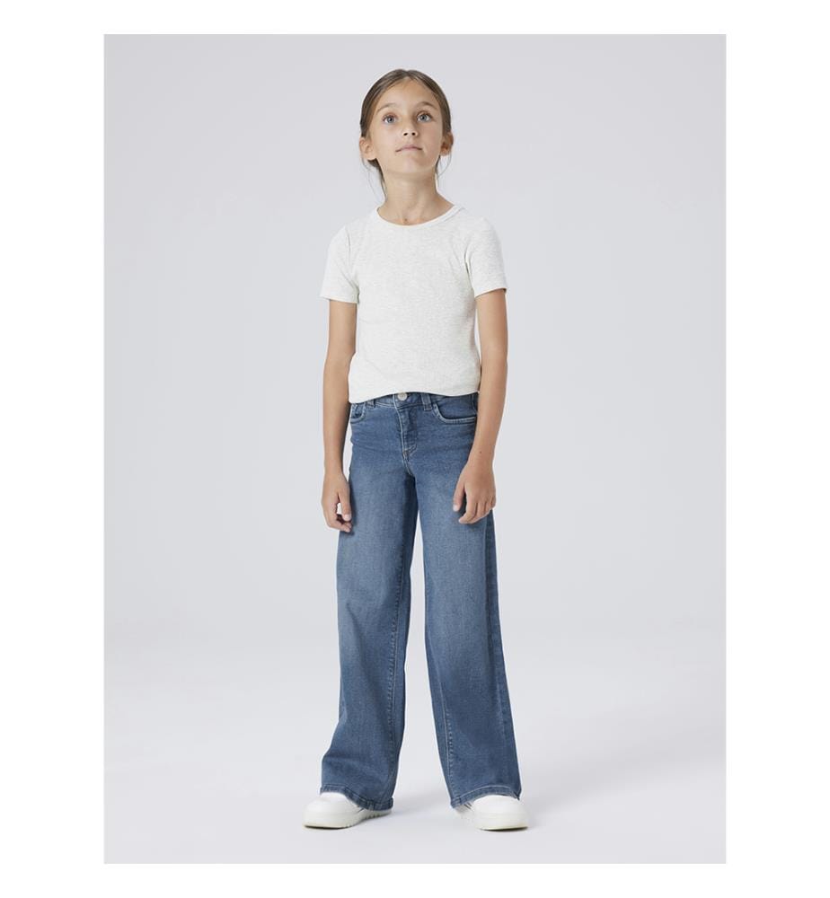 Jeans - Mittelblauer Denim