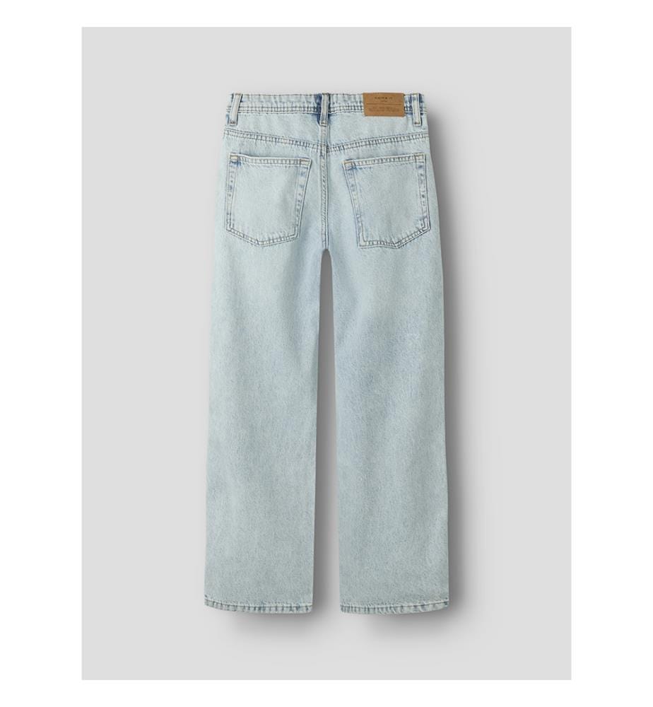 Jeans - Hellblauer, verwaschener Denim