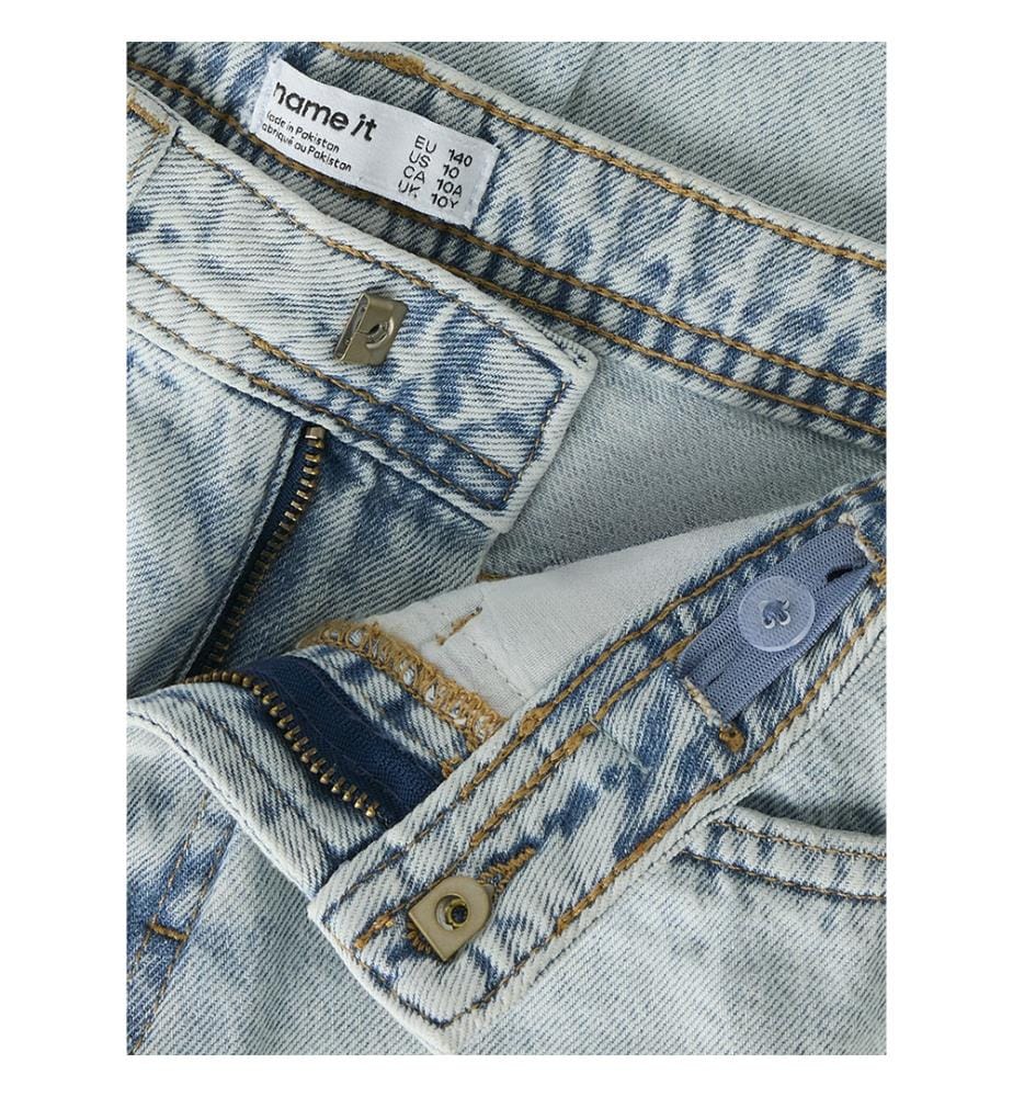Jeans - Hellblauer, verwaschener Denim