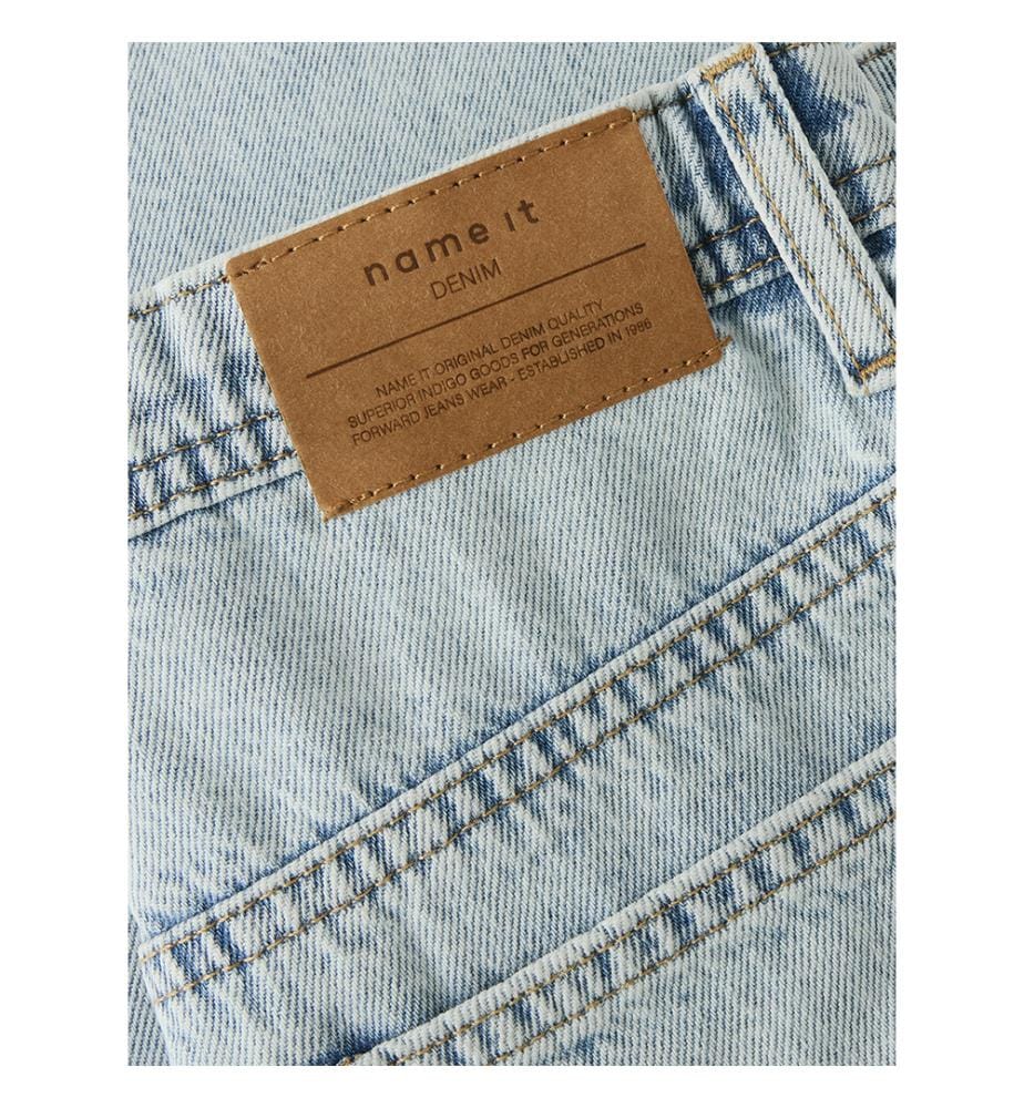 Jeans - Hellblauer, verwaschener Denim