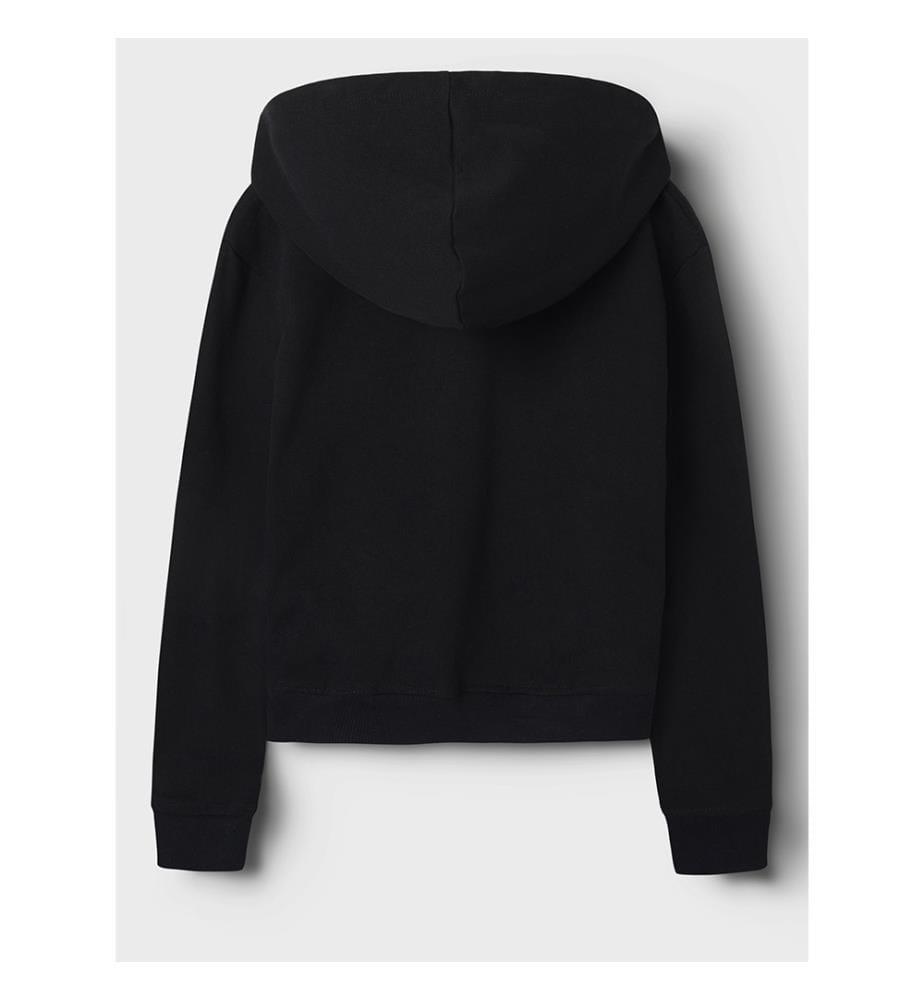 Strickjacke aus Molton - Black
