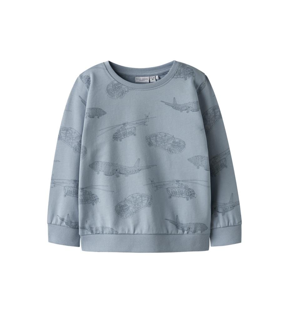 Sweatshirt - Puderblau