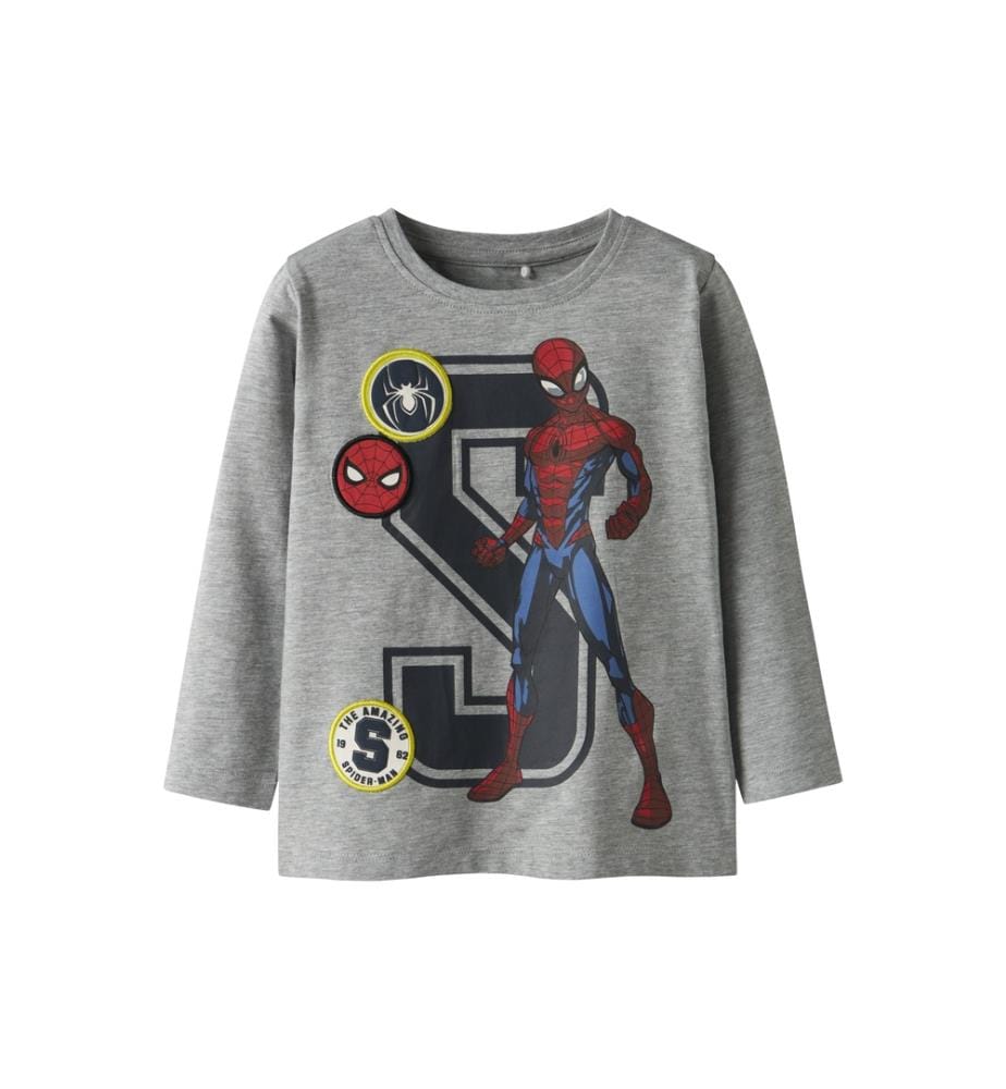 T-Shirt - Grau meliert