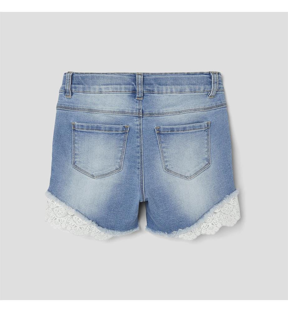 Shorts - Medium Blue Denim