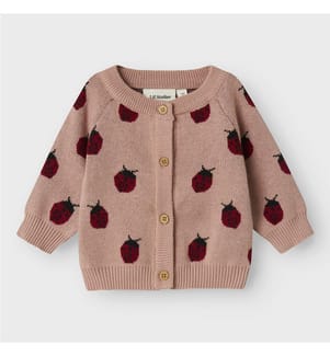 Strickjacke - Misty Rose