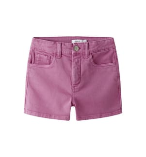 Straight Fit Shorts - Erdbeermond