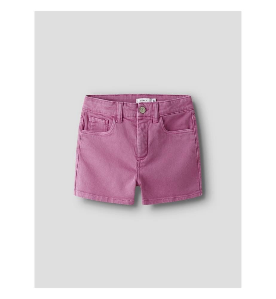 Straight Fit Shorts - Erdbeermond