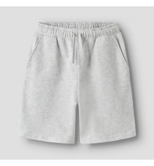 Knee-length trousers - Light Grey Melange