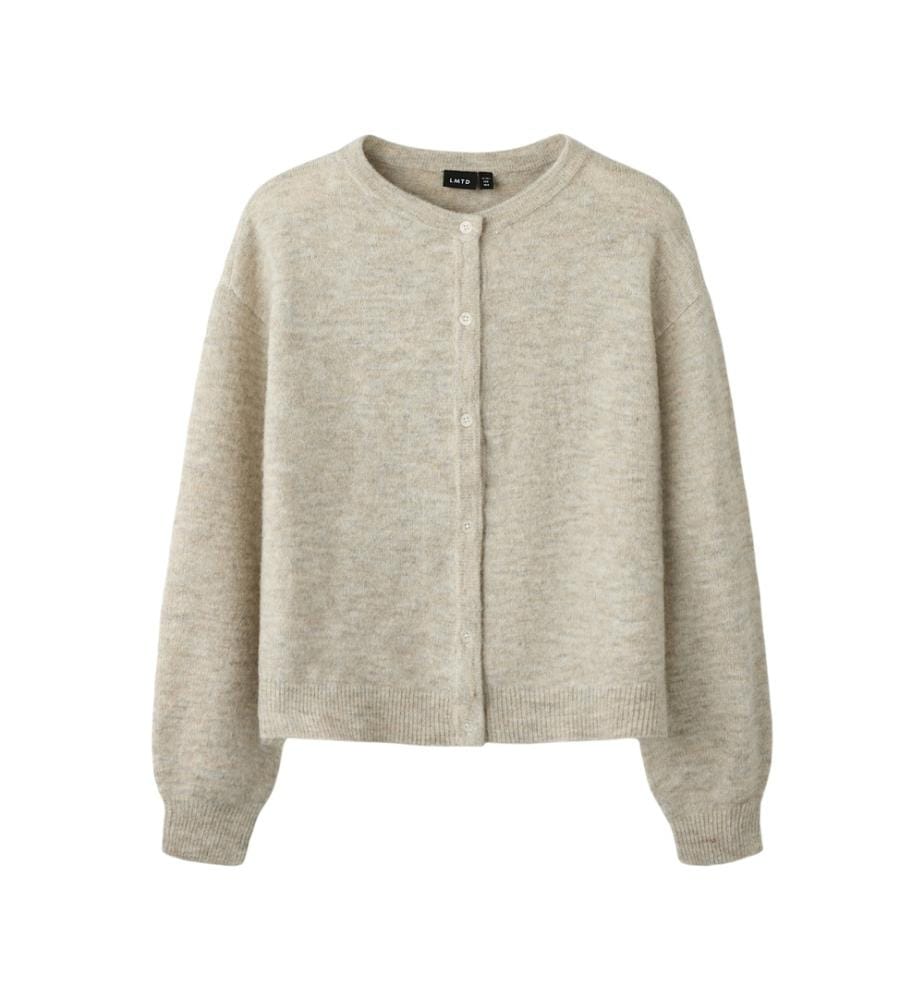 Strickjacke - Peyote meliert