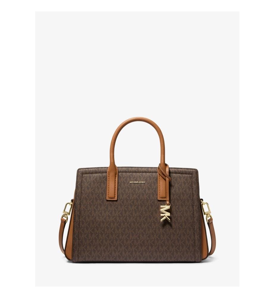 Laila Medium Satchel mit charakteristischem Logo
