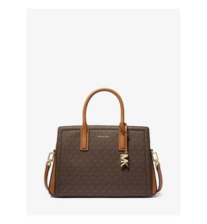 Laila Medium Satchel mit charakteristischem Logo