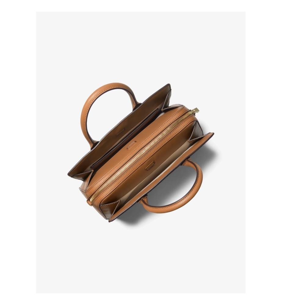 Laila Medium Satchel mit charakteristischem Logo