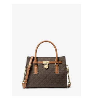 Umhängetasche Hamilton Moderne Small mit Signature-Logomuster