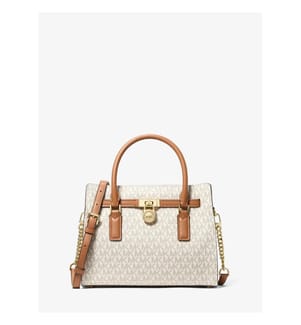Umhängetasche Hamilton Moderne Small mit Signature-Logomuster