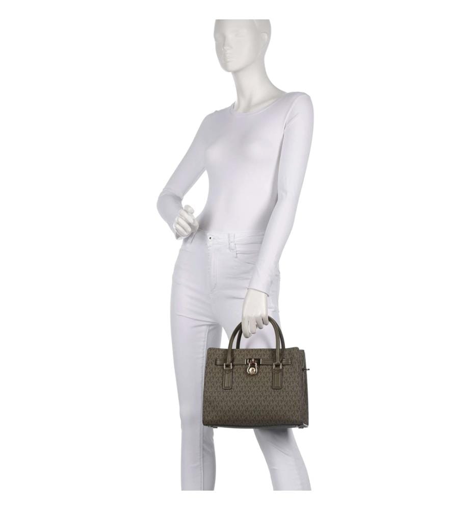 Hamilton Moderne Small Handtasche Kunstleder loden
