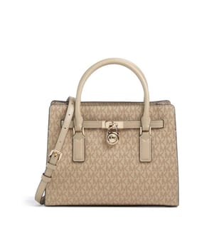 Hamilton Moderne Kleine Handtasche aus Kunstleder, khaki