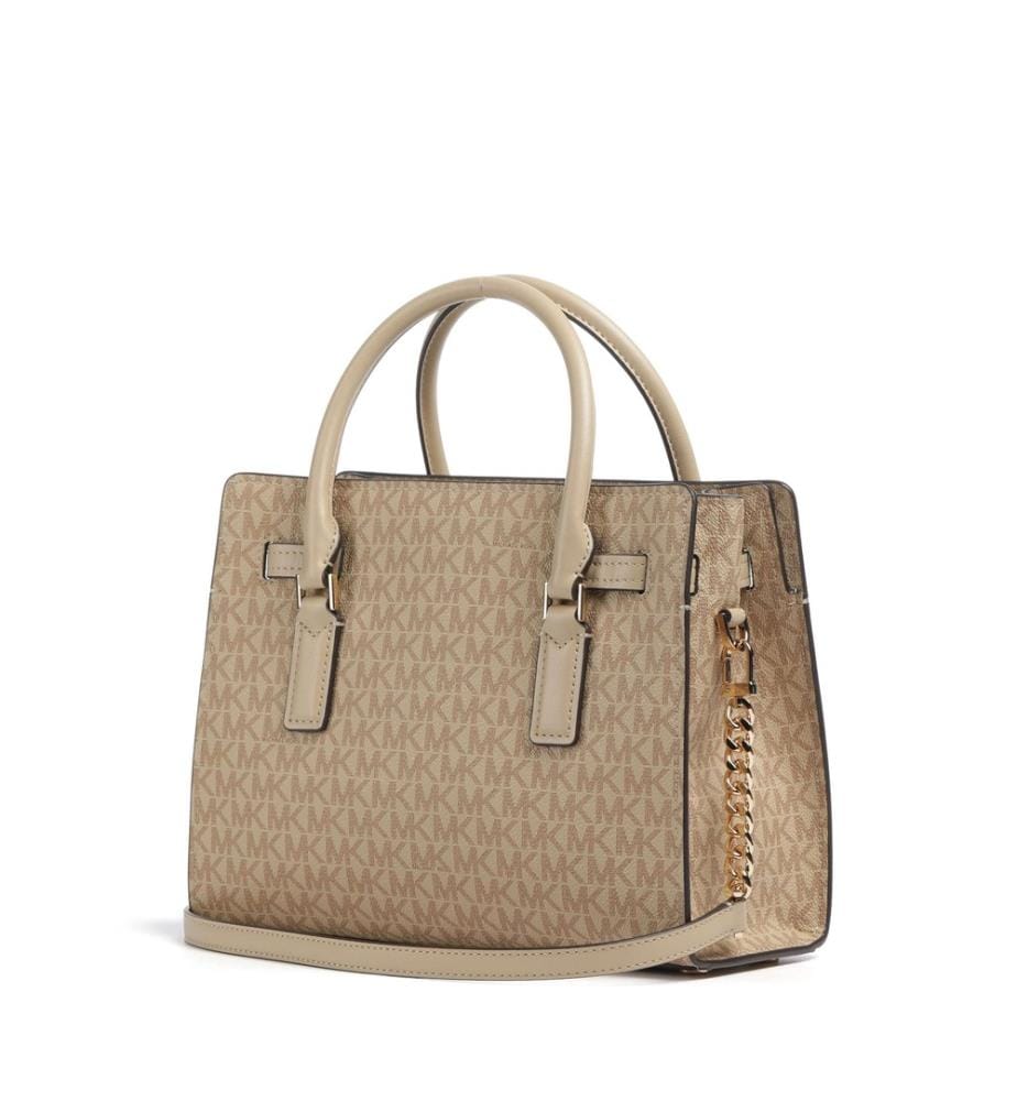 Hamilton Moderne Kleine Handtasche aus Kunstleder, khaki
