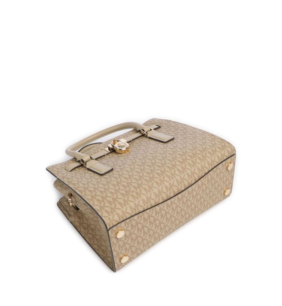 Hamilton Moderne Kleine Handtasche aus Kunstleder, khaki