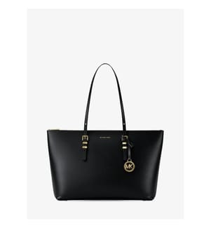 Quinn – Grosse Tote-Tasche aus genarbtem Leder