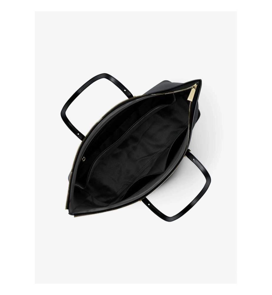 Quinn – Grosse Tote-Tasche aus genarbtem Leder