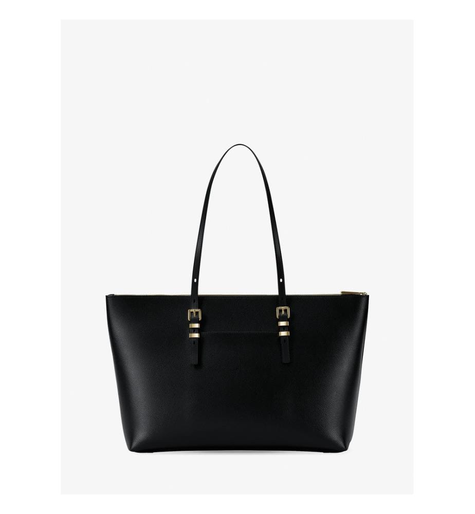 Quinn – Grosse Tote-Tasche aus genarbtem Leder
