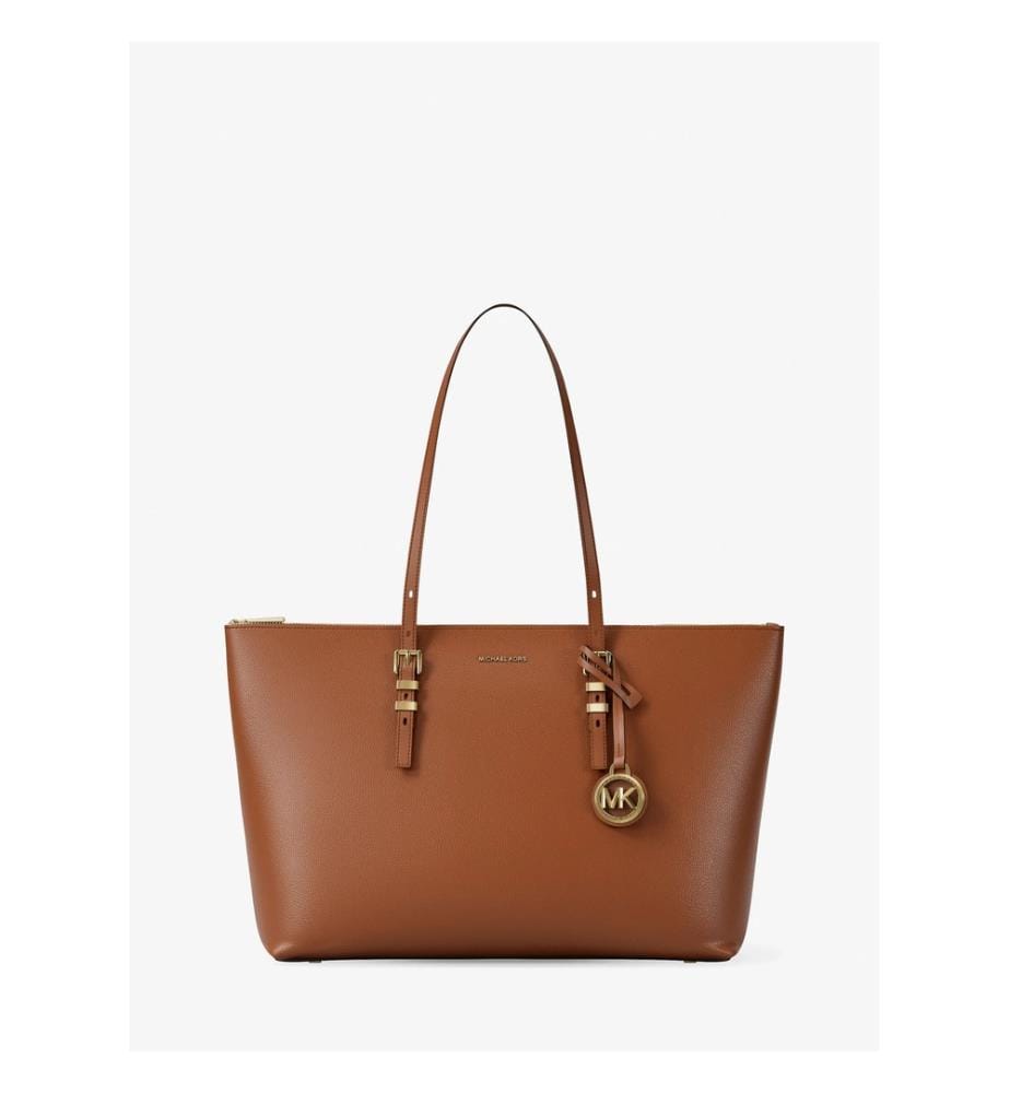 Quinn – Grosse Tote-Tasche aus genarbtem Leder