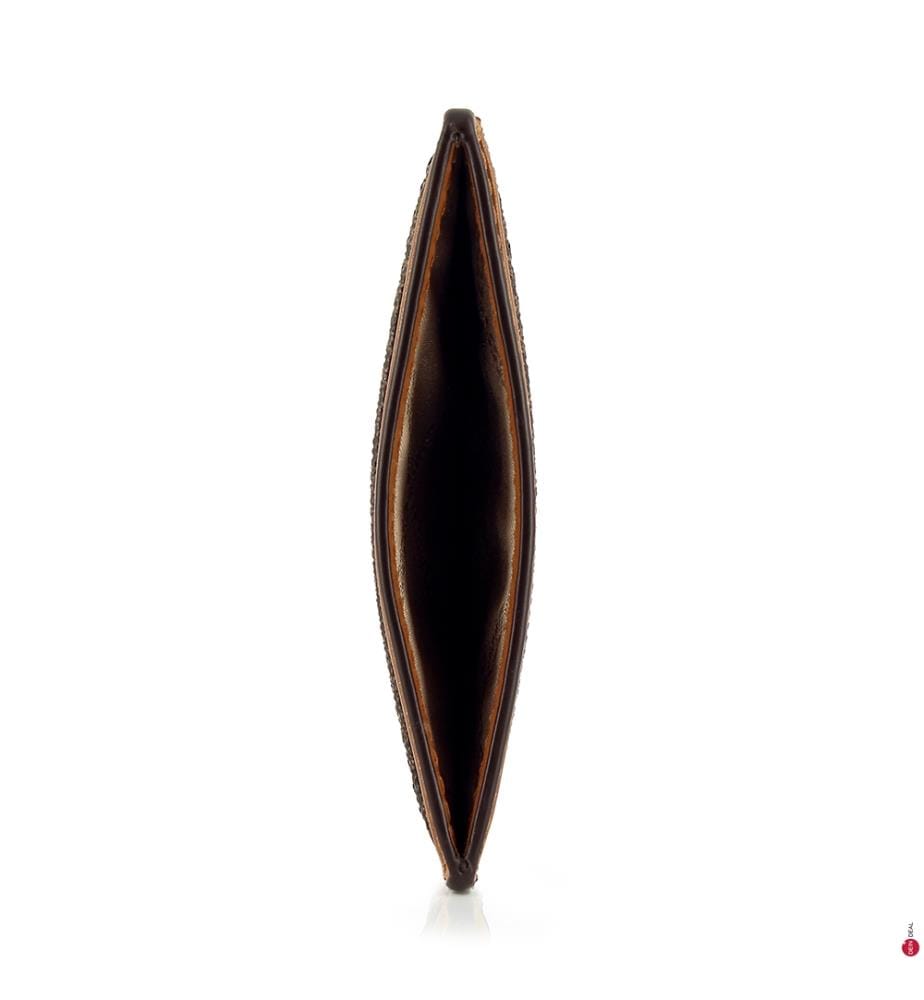 Kartenetui Jet Set Small - Braun