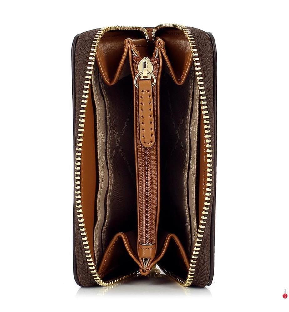 Kartenetui Jet Set Small - Braun