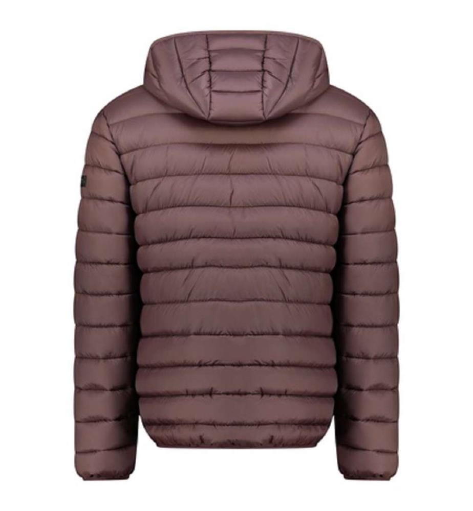 Blouson Amichoko à capuche amovible pour homme - Dark-Brown