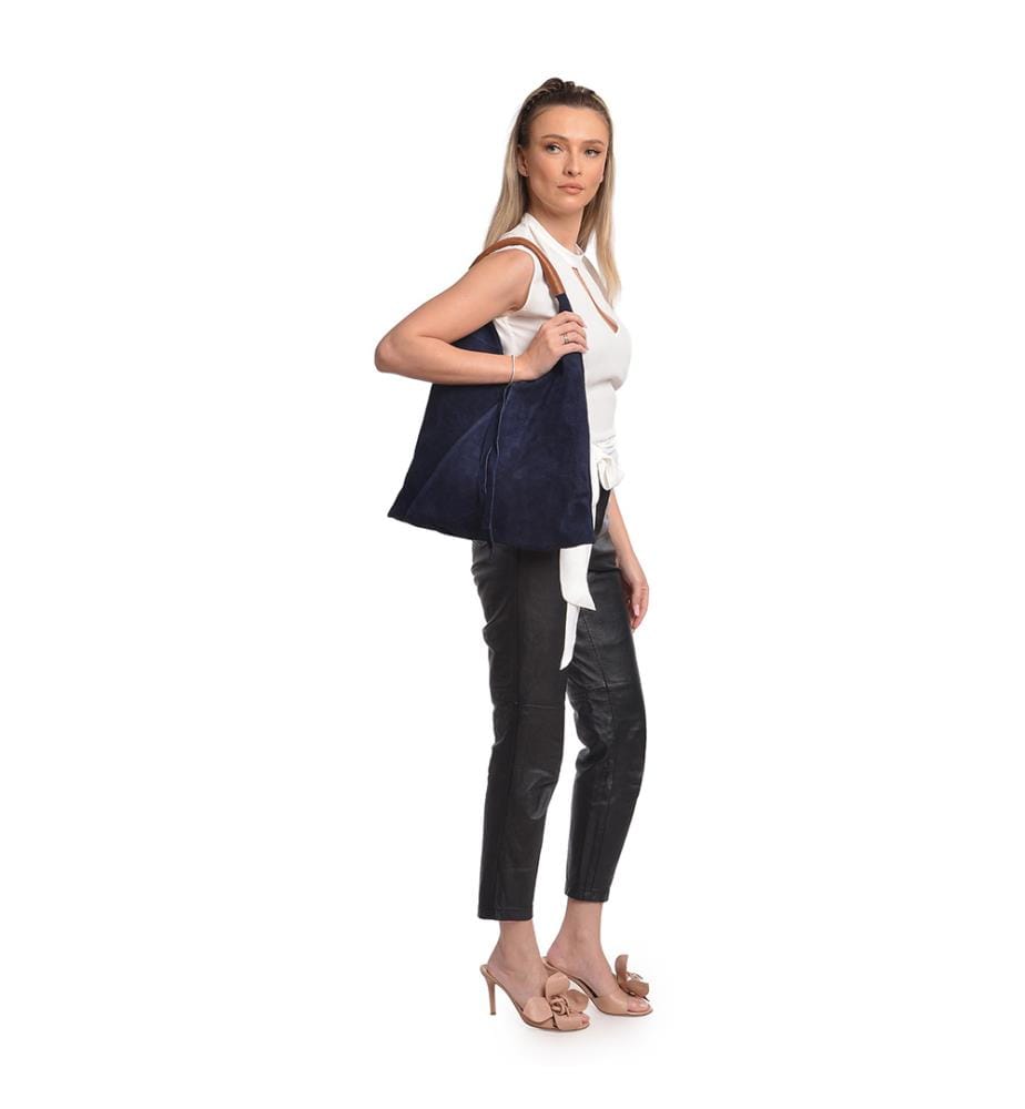 Borsa hobo - Blu