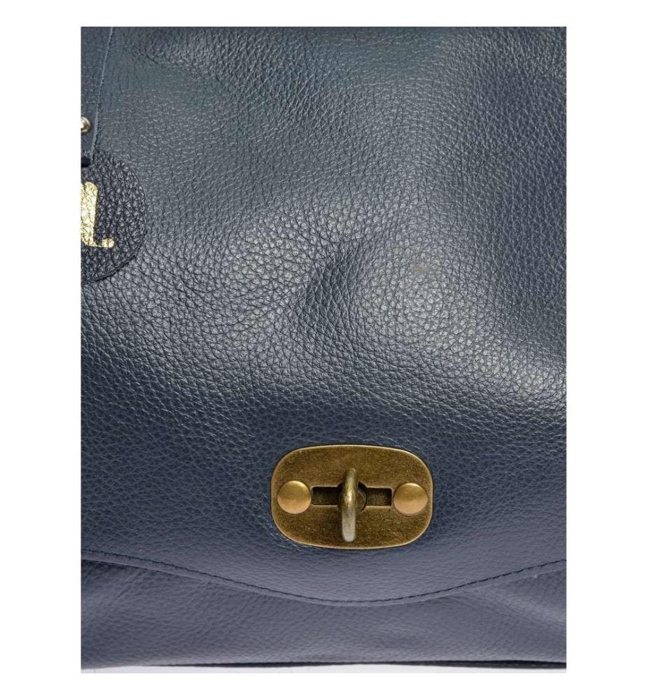 Top handle bag - Blue Dark