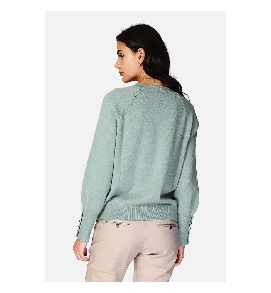 Pullover - Jade green