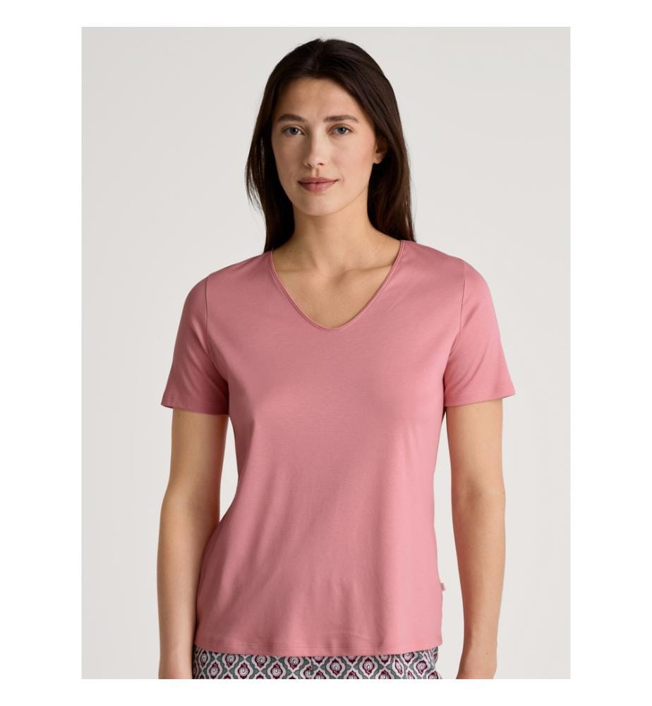 Kurzarmshirt - Fleur de Blush