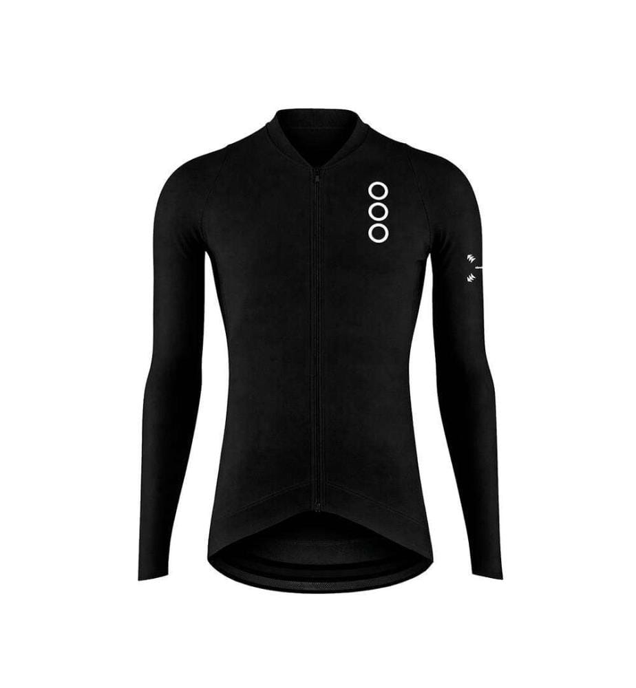 T- shirt manica lunga ad alte prestazioni - Nero