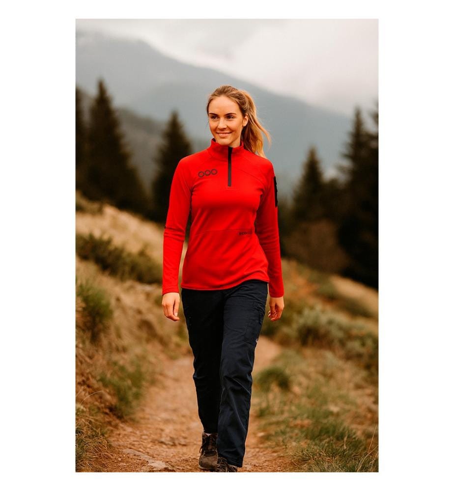 Thermo-Unterziehpullover - Rot