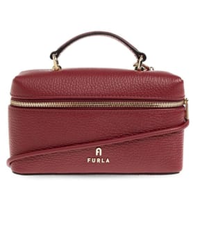Mini-Kosmetiktasche Camelia Micro – Kirschrot