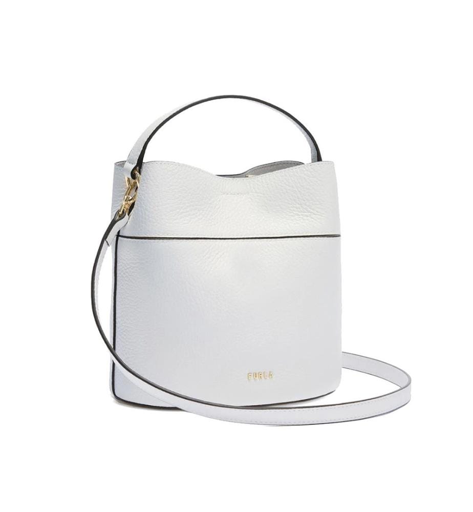 Amelia Mini Bucket Bag - Talc H