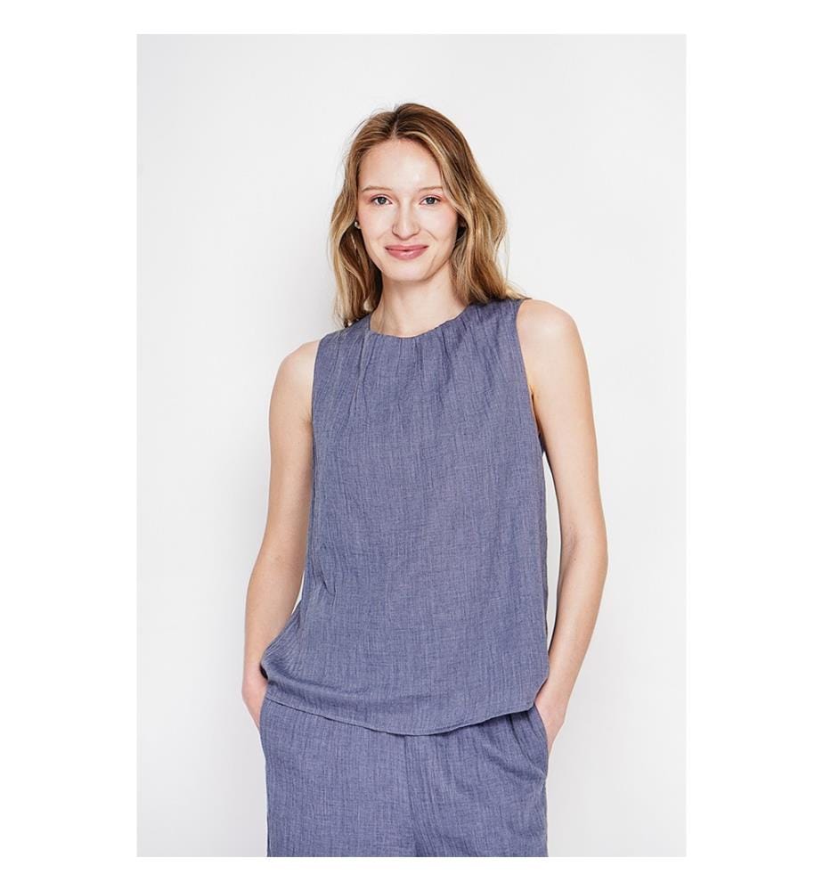 Oberteil - Blaue Jeans