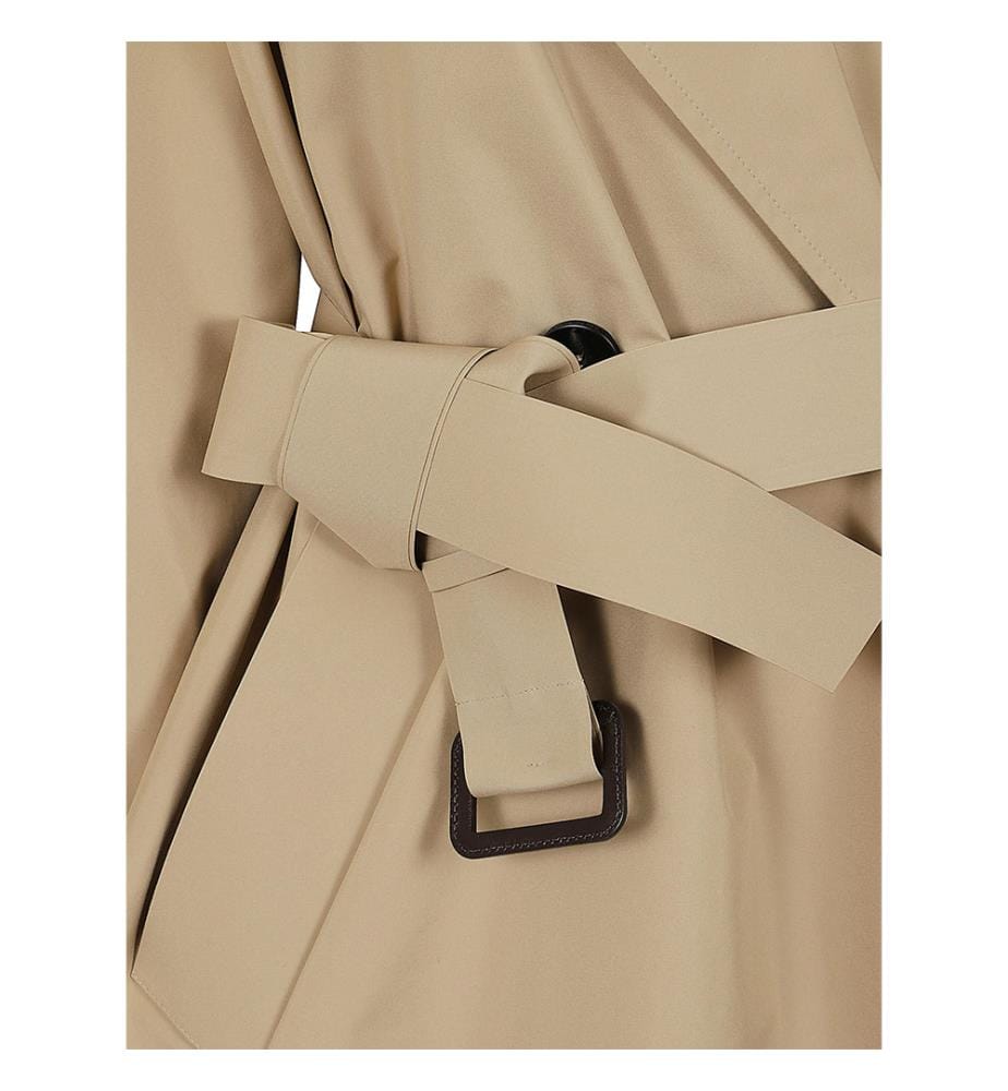 Trenchcoat mit Gürtel – Beige
