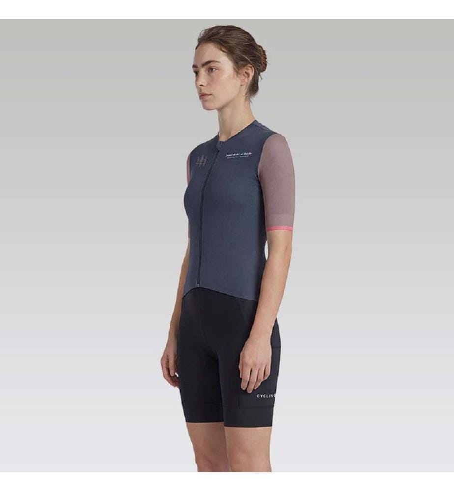 Maillot Raya UPF 50+ - Gris Foncé et Taupe